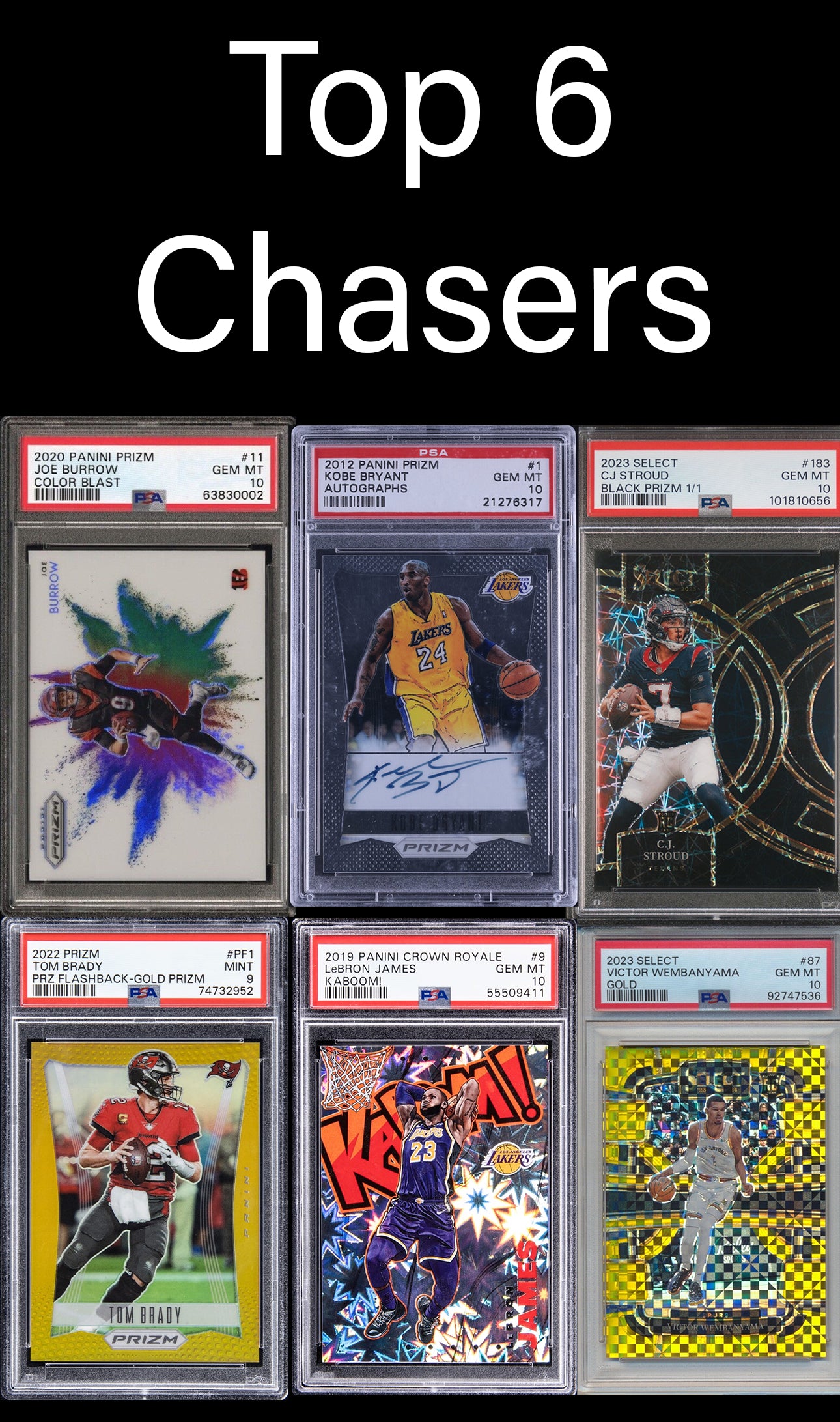 "New Release" Tier 2 Multi Sport Galaxy Pack 1-3 Guaranteed Graded/Single Cards